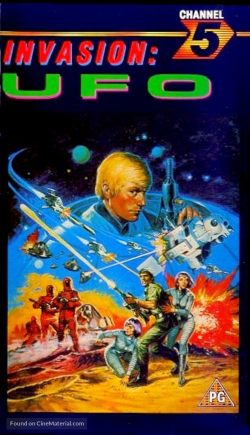 Invasion: UFO - British VHS movie cover