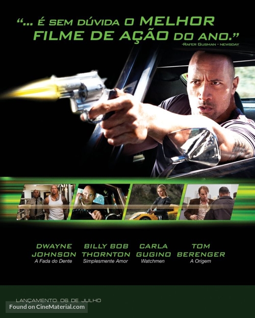 Faster - Brazilian Movie Poster
