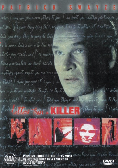 Letters from a Killer - Australian DVD movie cover