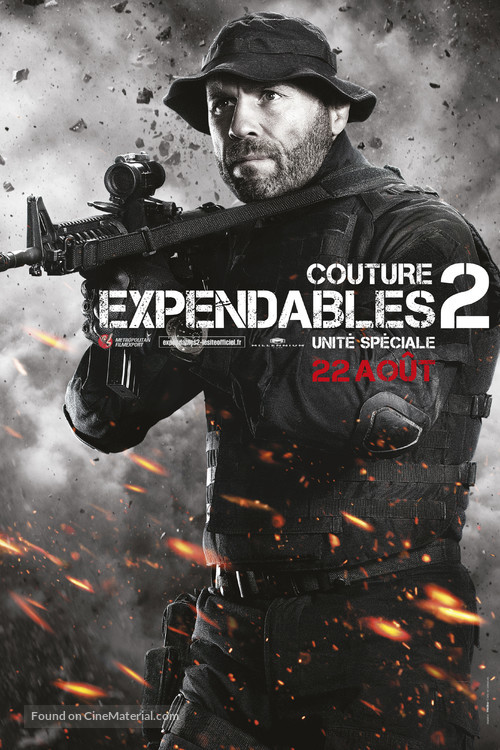 The Expendables 2 - French Movie Poster