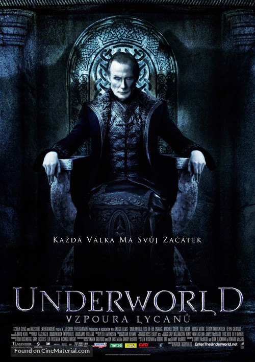 Underworld: Rise of the Lycans - Czech Movie Poster