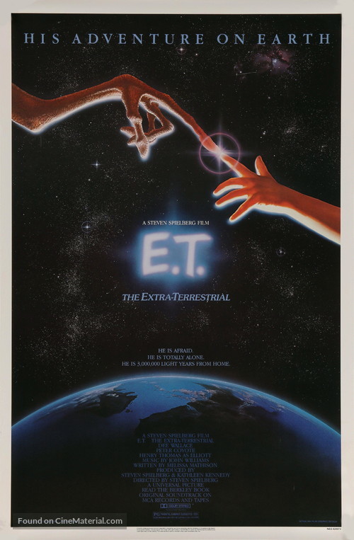 E.T. The Extra-Terrestrial - Movie Poster