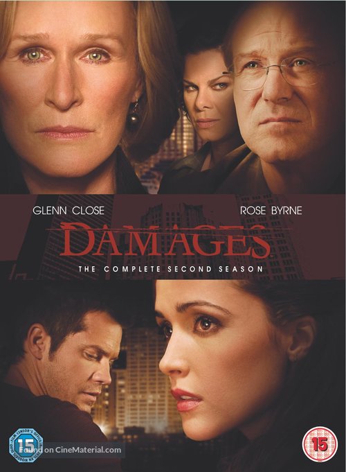 &quot;Damages&quot; - British DVD movie cover