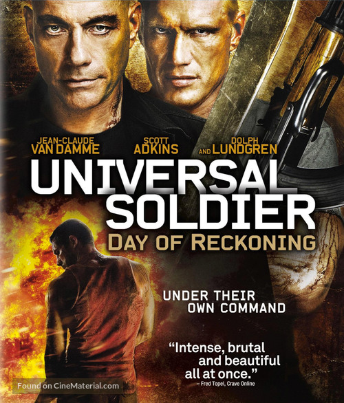 Universal Soldier: Day of Reckoning - Blu-Ray movie cover