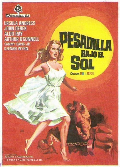 Nightmare in the Sun - Spanish Movie Poster