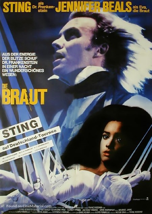 The Bride - German Movie Poster