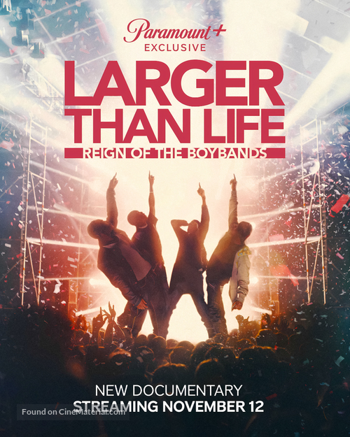 Larger Than Life: Reign of the Boybands - Movie Poster