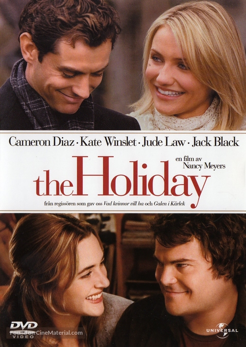 The Holiday - Swedish DVD movie cover