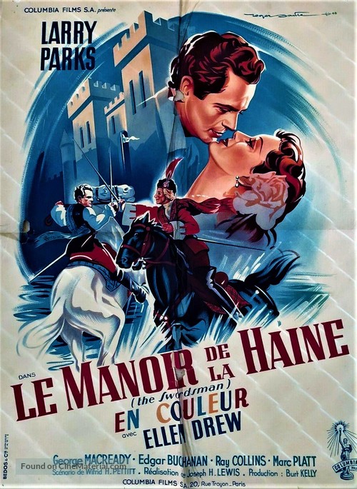 The Swordsman - French Movie Poster