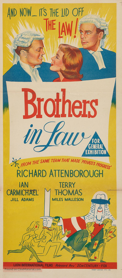 Brothers in Law - Australian Movie Poster