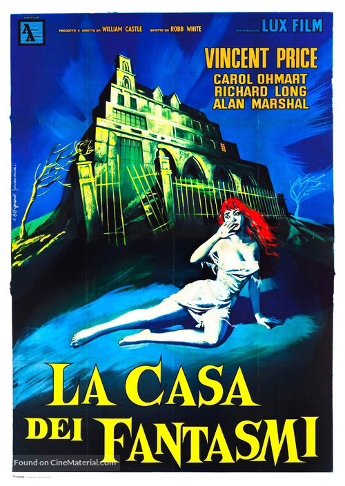 House on Haunted Hill - Italian Movie Poster