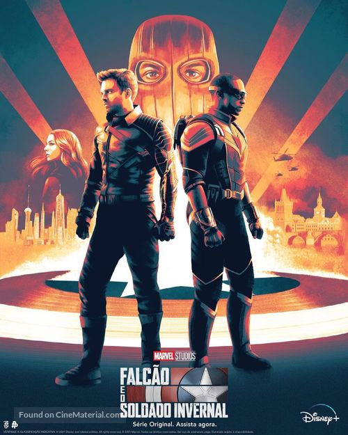 &quot;The Falcon and the Winter Soldier&quot; - Brazilian Movie Poster