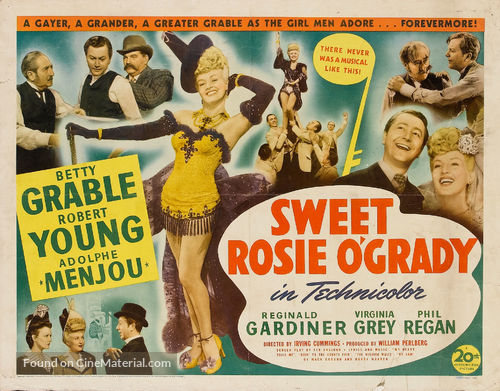 Sweet Rosie O&#039;Grady - Movie Poster