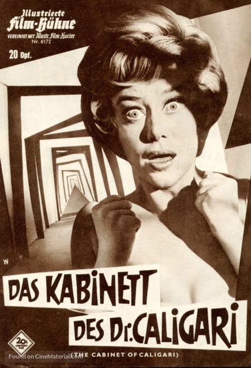 The Cabinet of Caligari - German poster