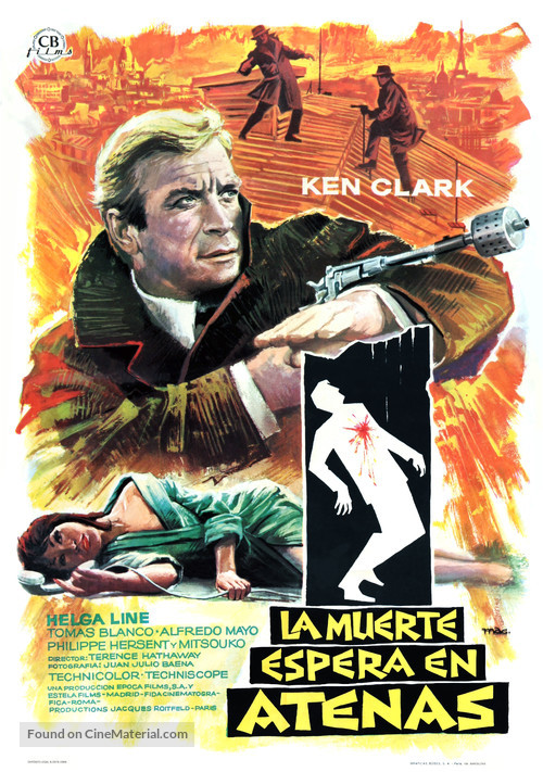 Agente 077 missione Bloody Mary - Spanish Movie Poster