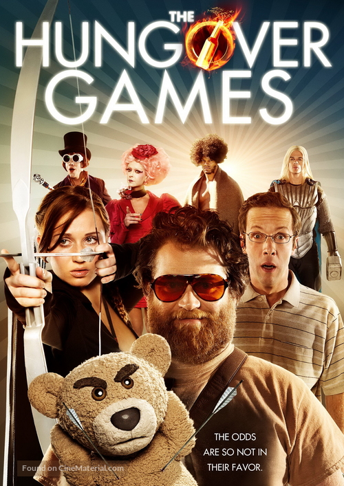 The Hungover Games - DVD movie cover