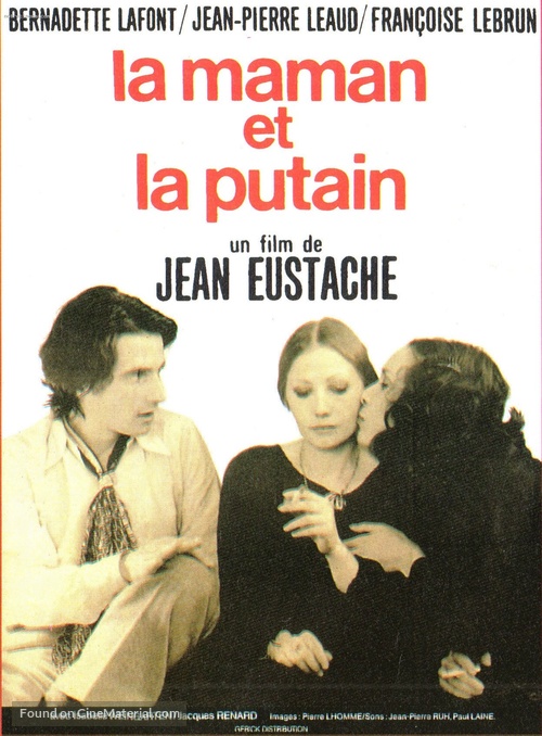 La maman et la putain - French Movie Poster