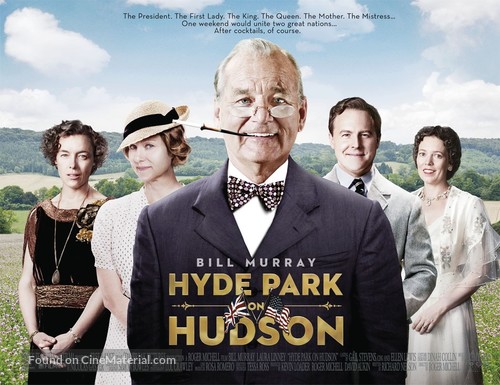 Hyde Park on Hudson - British Movie Poster