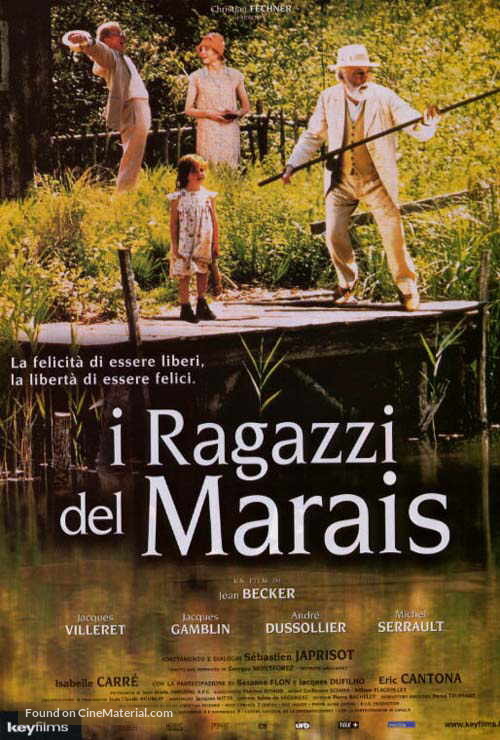 Enfants du marais, Les - Italian Movie Poster