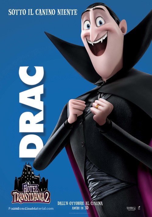 Hotel Transylvania 2 - Italian Movie Poster