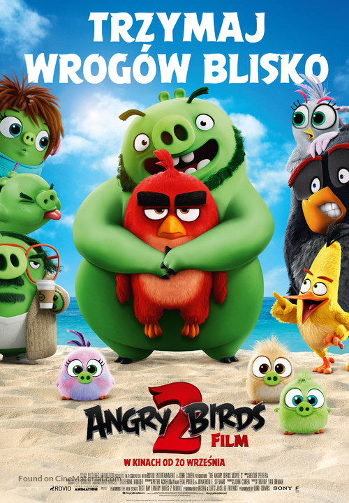 The Angry Birds Movie 2 - Polish Movie Poster