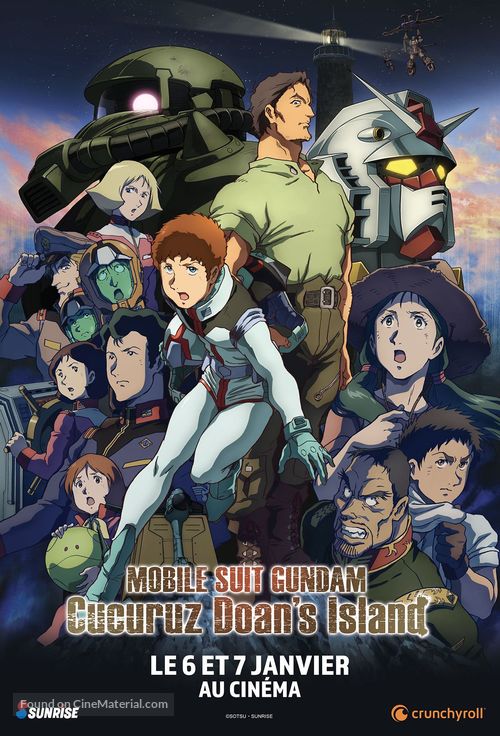 Kid&ocirc; senshi Gundam Cucuruz Doan no shima - French Movie Poster