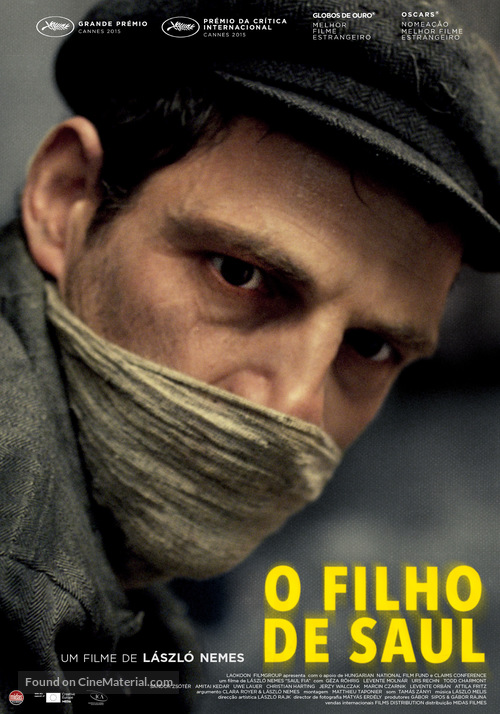 Saul fia - Portuguese Movie Poster