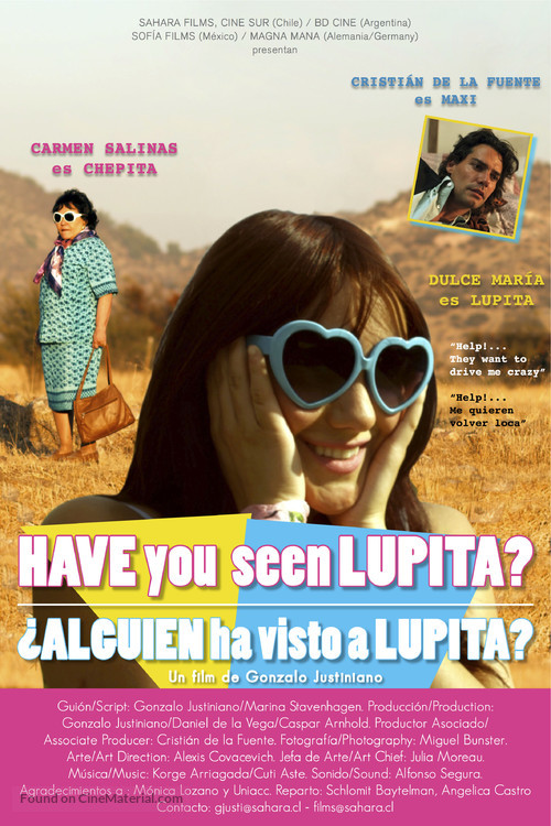 &iquest;Alguien ha visto a Lupita? - Chilean Movie Poster