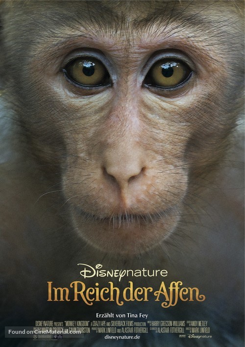 Monkey Kingdom - German Movie Poster