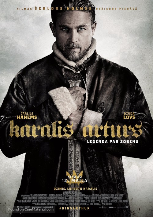 King Arthur: Legend of the Sword - Latvian Movie Poster