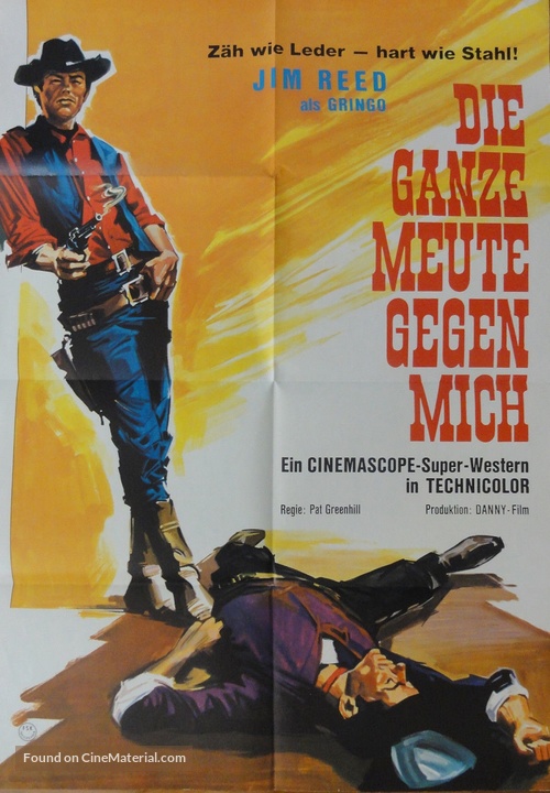 La venganza de Clark Harrison - German Movie Poster