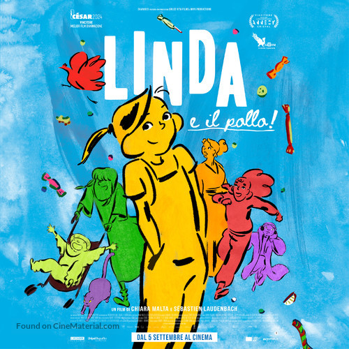 Linda veut du poulet ! - Italian Movie Poster