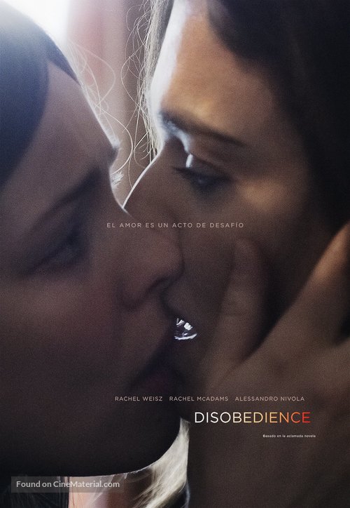 Disobedience - Spanish Movie Poster