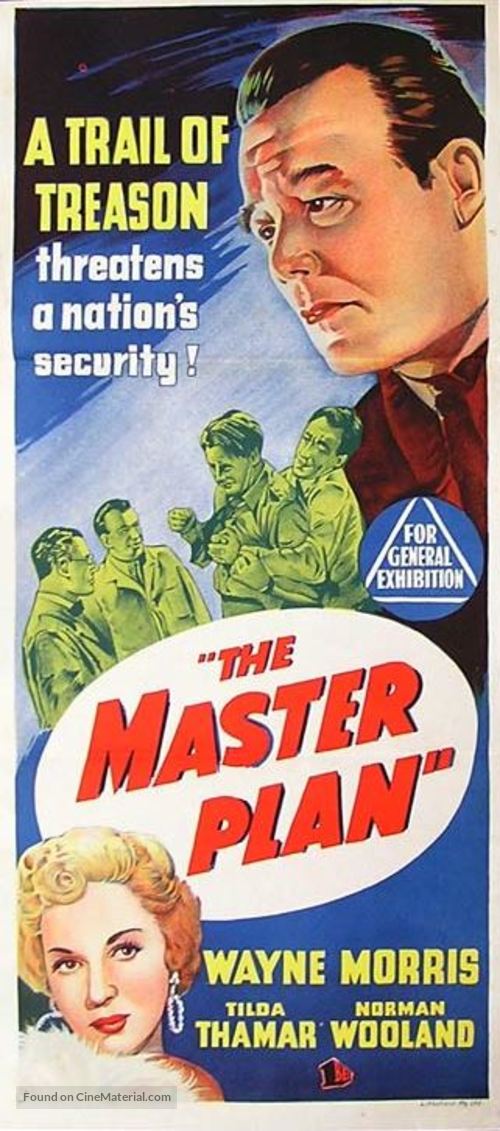 The Master Plan - Australian Movie Poster