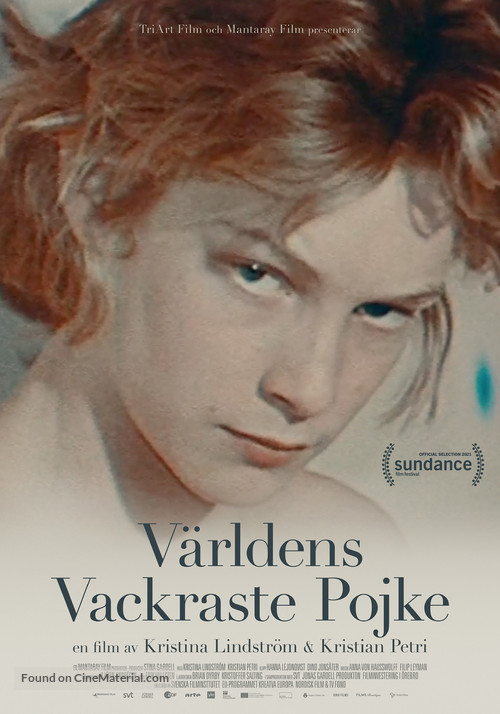 The Most Beautiful Boy in the World - Swedish Movie Poster