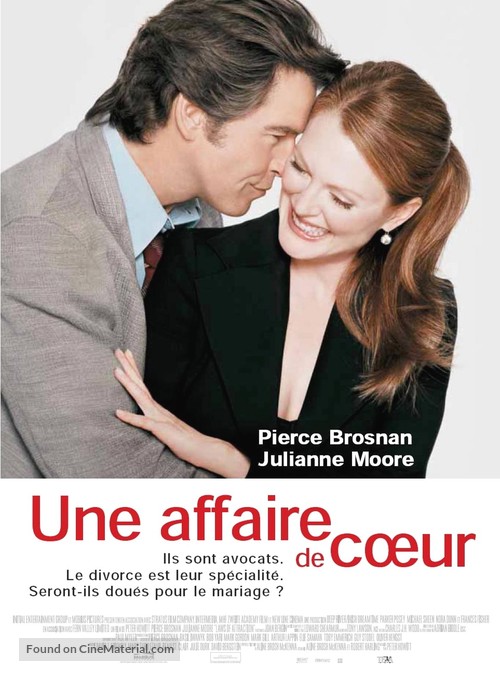 Laws Of Attraction - French Movie Poster