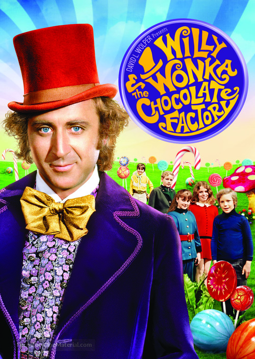 Willy Wonka &amp; the Chocolate Factory - DVD movie cover