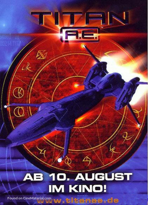 Titan A.E. - German Movie Poster