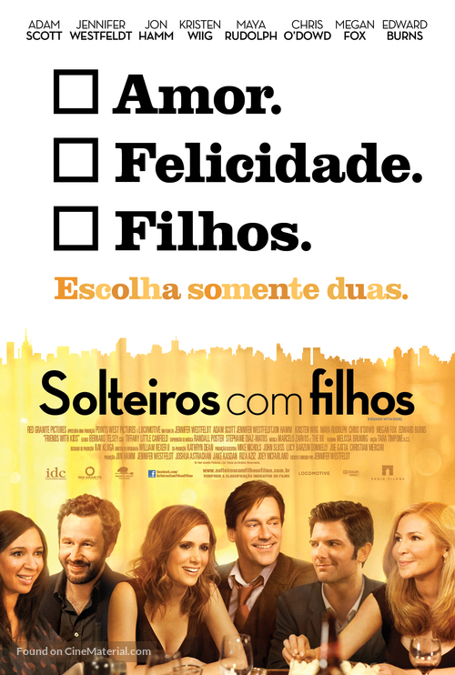 Friends with Kids - Brazilian Movie Poster