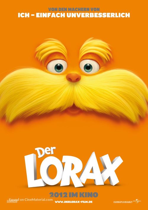 The Lorax - German Movie Poster