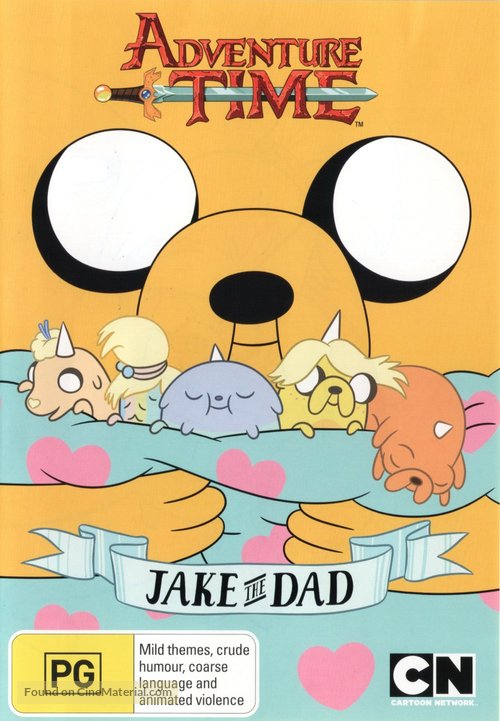 &quot;Adventure Time with Finn and Jake&quot; - Australian DVD movie cover