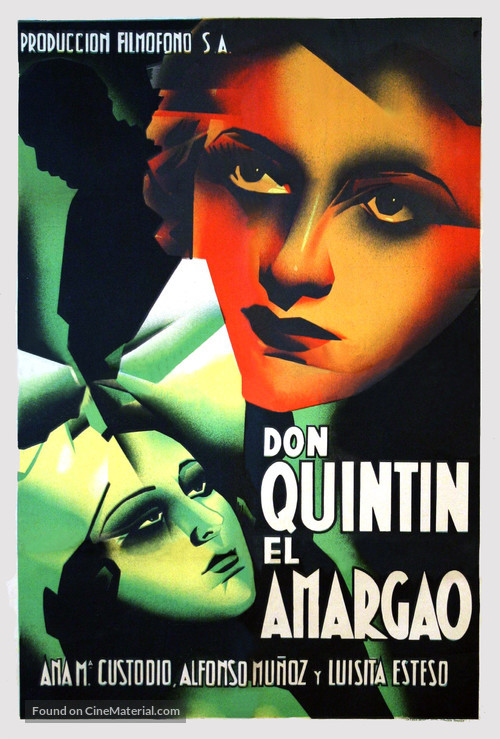 Don Quint&iacute;n el amargao - Spanish Movie Poster