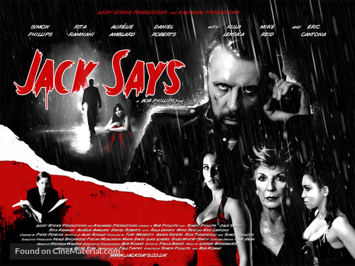 Jack Says - British Movie Poster