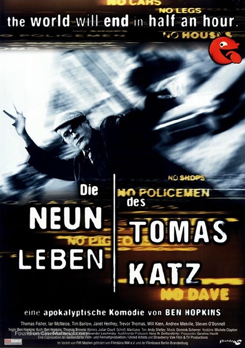 The Nine Lives of Tomas Katz - German Movie Poster