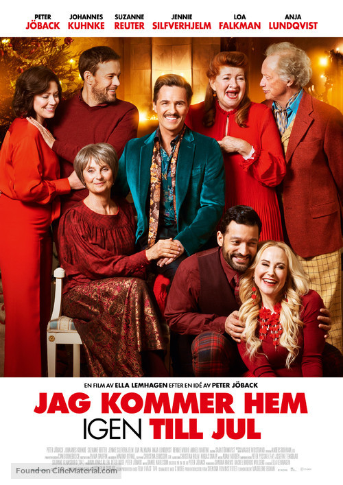 Jag kommer hem igen till jul - Swedish Movie Poster