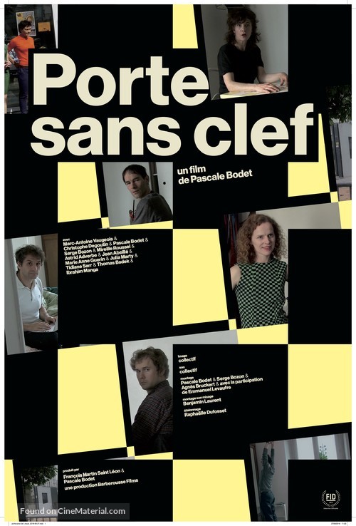 Porte sans clef - French Movie Poster