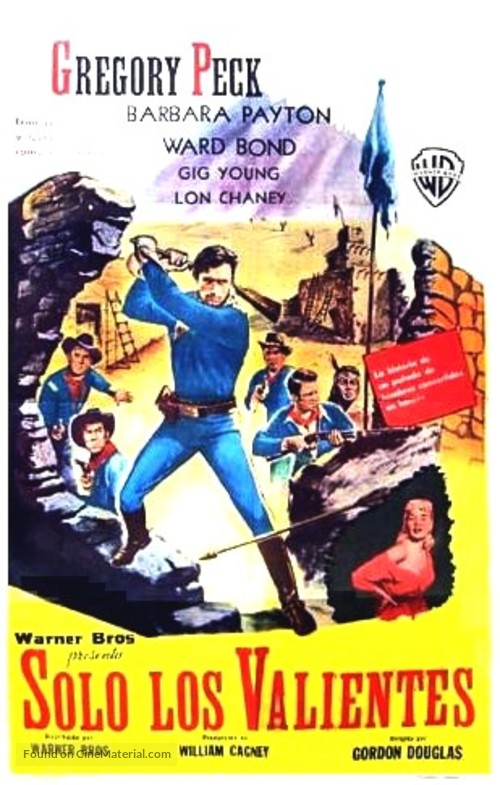 Only the Valiant - Argentinian Movie Poster
