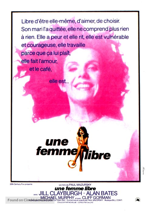 An Unmarried Woman - French Movie Poster