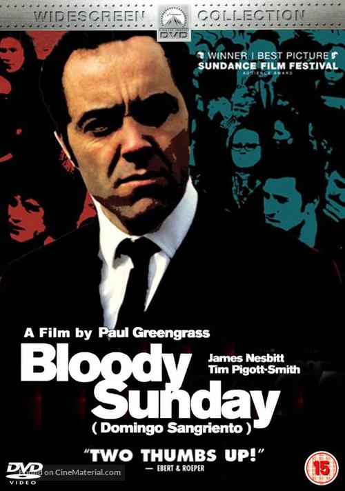 Bloody Sunday - British DVD movie cover