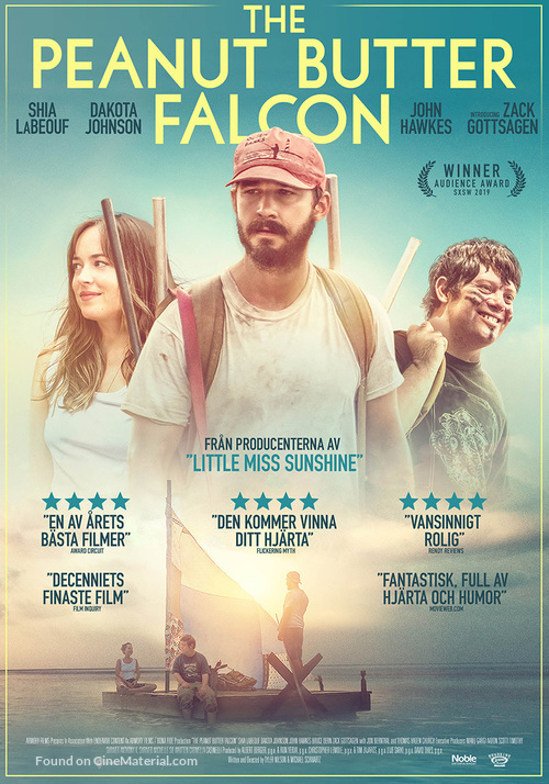 The Peanut Butter Falcon - Swedish Movie Poster